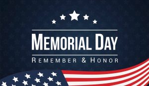 Memorial Day Holiday Closure